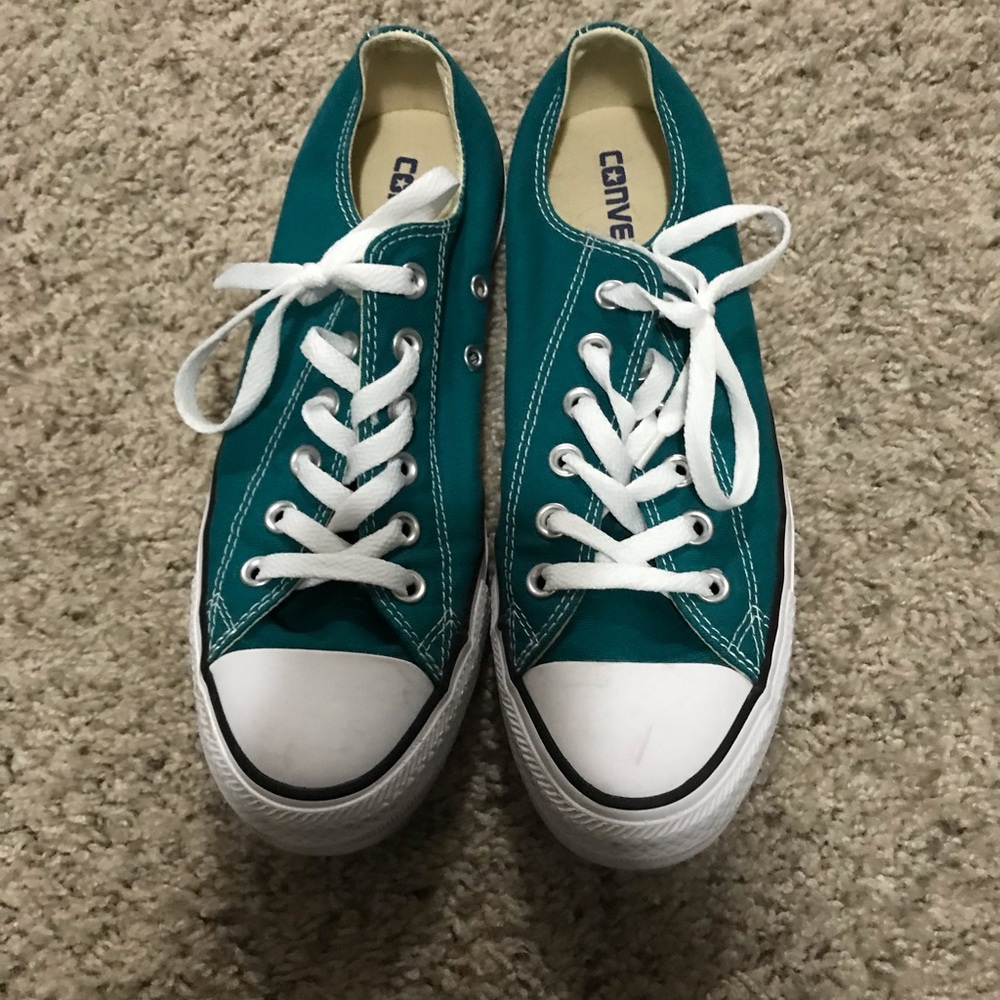Teal converse
